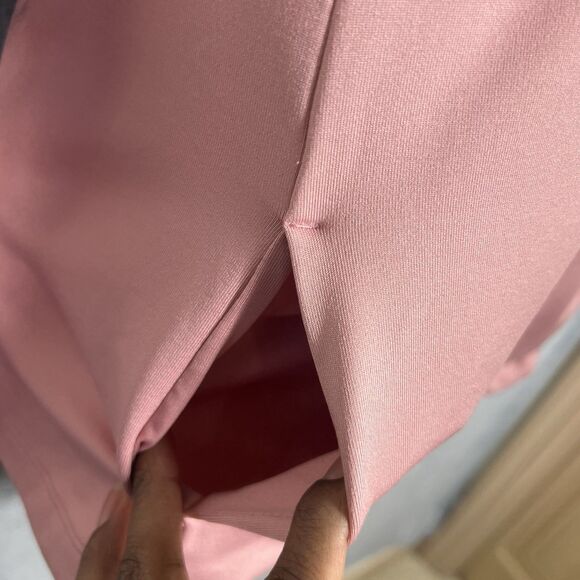 Victoria’s Secret PINK Ultimate 1/4 Zip Logo Pullover Top XS Pink/Charcoal M - Picture 7 of 14